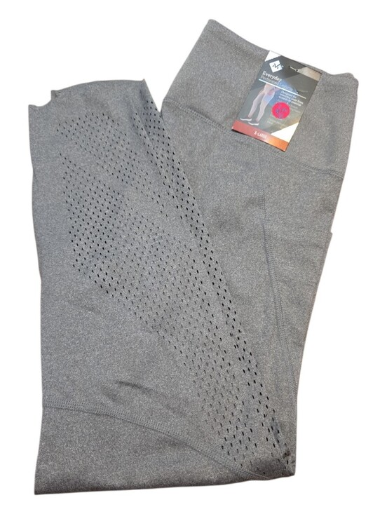 Member's Mark Pants - Members Mark Ladies Everyday Perforated Legging XL Gray